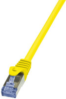 Logilink Patchkabel CAT6A  S/FTP AWG26 PIMF  5,00m gelb
