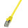 LL S/FTP CAT6a 7.5m gelb