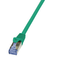 Logilink Patchkabel CAT6A  S/FTP AWG26 PIMF  1,50m grün