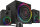 Speedlink Lautsprecher GRAVITY CARBON RGB, 2.1 System, sw retail