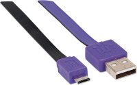 Manhattan USB-A/Micro-B 1m