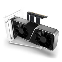 NZXT Vertical GPU Mounting Kit Riser Card+PCI-Slot Blende für H6/H7 /H9 white