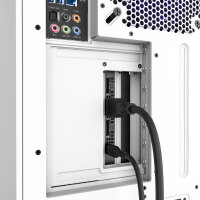 NZXT Vertical GPU Mounting Kit Riser Card+PCI-Slot Blende für H6/H7 /H9 white