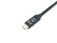 Equip USB 3.2 Typ-A Stecker -> USB 3.2 Typ-C Stecker 2m schwarz