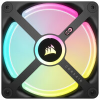 Corsair iCUE LINK QX120 Black 3er Set RGB 120mm Lüfter LED-Steuerung Case Fan Pack 3 Stück schwarz