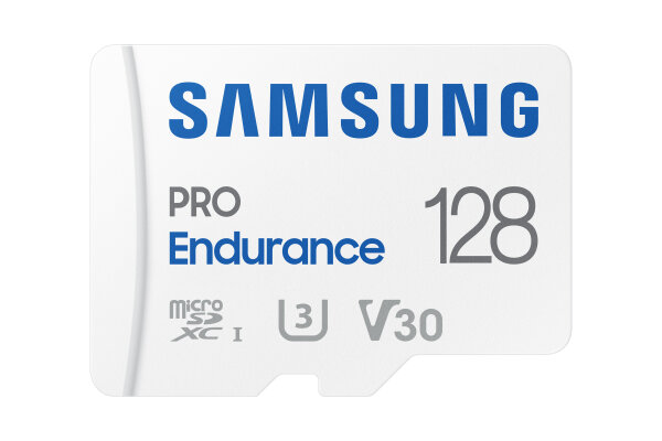 SD MicroSD Card 128GB Samsung SDXC PRO Endurance (Class10) retail