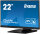 IIYAMA 54.6cm (21,5") T2254MSC-B1AG 16:9 M-Touch HDMI+DP+USB retail