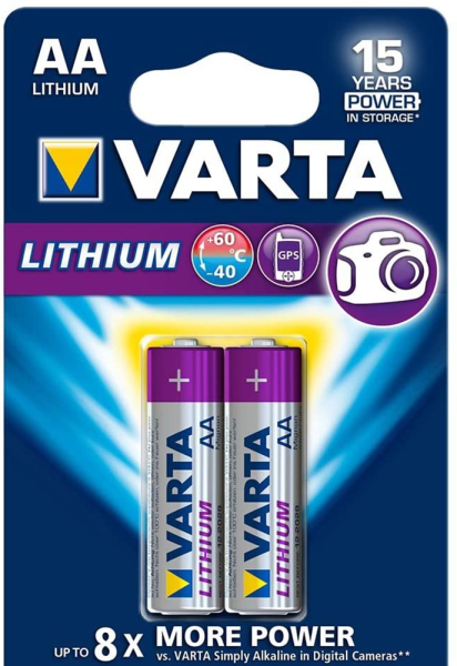 Varta Batterie LITHIUM AA                               2St.