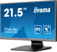 IIYAMA 54.5cm (21,5") T2252MSC-B2  16:9 M-Touch HDMI+DP retail