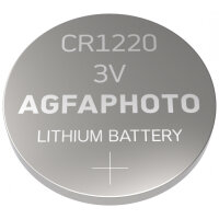 AgfaPhoto Batterie Knopfzelle CR1220 3V Extreme Lithium 5St.