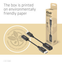 Club3D Adapter DisplayPort 1.4 > HDMI      HDR 8K60Hz  aktiv retail