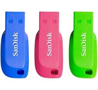 16GB SanDisk Cruzer Blade 3er