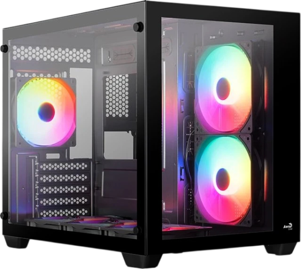 AeroCool BK-V1 Dryft Mini Tower 42l Black Edition Mini Micro Tower