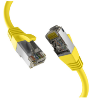 EFB CAT8.1 GELB 1m RJ45 PATCHKABEL S/FTP PIMF