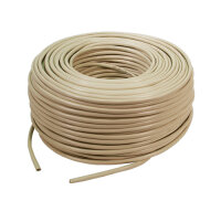 Logilink Patchkabel RJ45  F/UTP Cat5e 305.00m grau