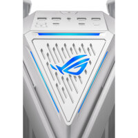 ASUS ROG GR701 Hyperion EATX Gehäuse 112.86l Volumen Alu Mesh LED-Steuerung 4 Lüfter white