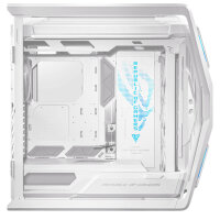 ASUS ROG GR701 Hyperion EATX Gehäuse 112.86l Volumen Alu Mesh LED-Steuerung 4 Lüfter white