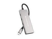 Conceptronic HUBBIES17G Schnittstellen-Hub USB 3.2 Gen 2 (3.1 Gen 2) Type-C 10000 Mbit/s Grau