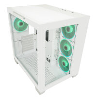 LC-Power Gaming 807W Stormwatch X Window White Edition