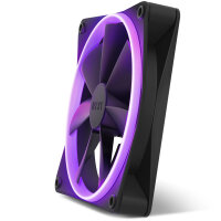 NZXT F140 PWM 140m Case Fan Matte Black 14cm Gehäuselüfter schwarz
