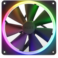 NZXT F140 PWM 140m Case Fan Matte Black 14cm Gehäuselüfter schwarz