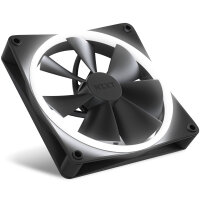NZXT F140 PWM 140m Case Fan Matte Black 14cm Gehäuselüfter schwarz