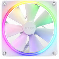 NZXT F Series F140 RGB Case Fan Matte White 140mm...