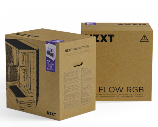 NZXT H6 AirFlow RGB All White