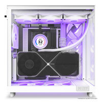 NZXT H6 AirFlow RGB All White