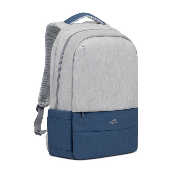 Riva NB Rucksack Prater        17.3"      grau/d.blau  7567