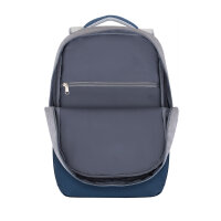 Riva NB Rucksack Prater        17.3"      grau/d.blau  7567