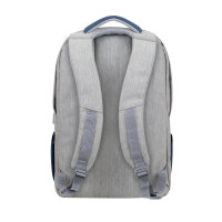 Riva NB Rucksack Prater        17.3"      grau/d.blau  7567