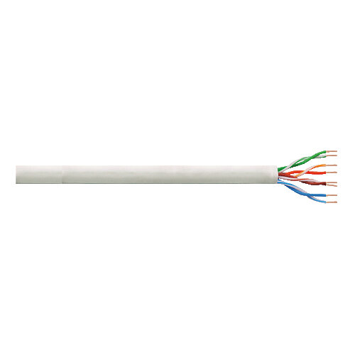 Logilink Patchkabel CAT6   U/UTP CU PVC      100,00m grau