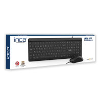 Inca Slim Tastatur&Maus Set TR