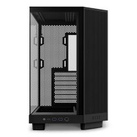 NZXT H6 Flow All Black Edition Midi-Tower Case ATX Mehrkammerdesign 3x 120mm Lüfter schwarz