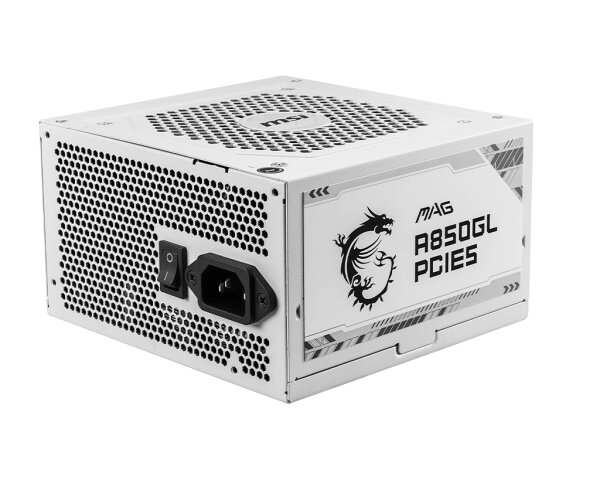 MSI Netzteil MAG A850GL PCIE5 WHITE  850Watt