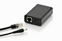 Digitus Gigabit Ethernet PoE+ Splitter, 802.3at, 24 W