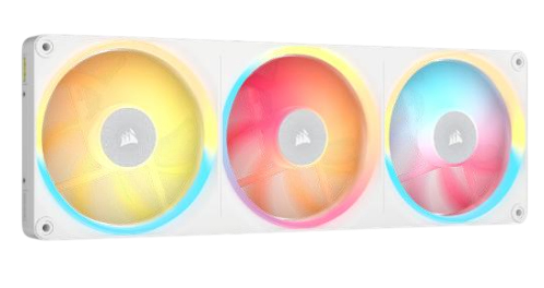 Corsair LX-R RGB Series iCUE LINK LX360-R RGB 360mm RGB Fan Triple Fan White
