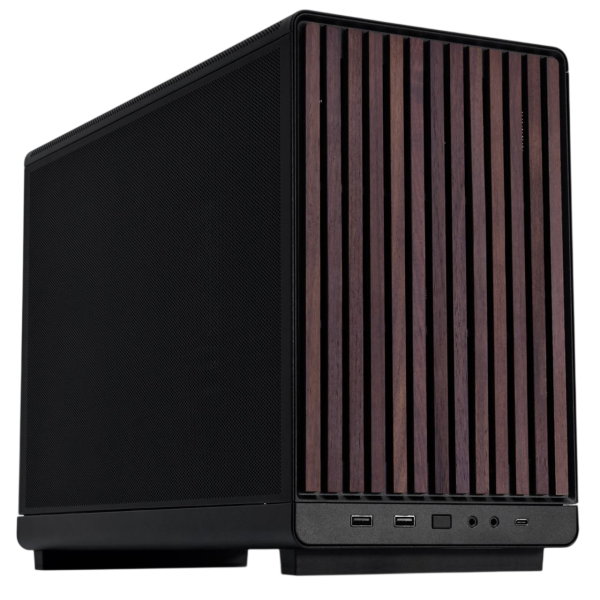 Lian Li DAN Cases A3-mATX 27.63l Mini Tower Black Wood Edition
