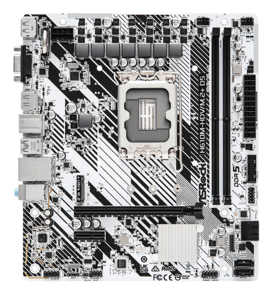 ASRock H610M-HDV/M.2+ D5        1700 mATX HDMI/DP/D-Sub DDR5 retail