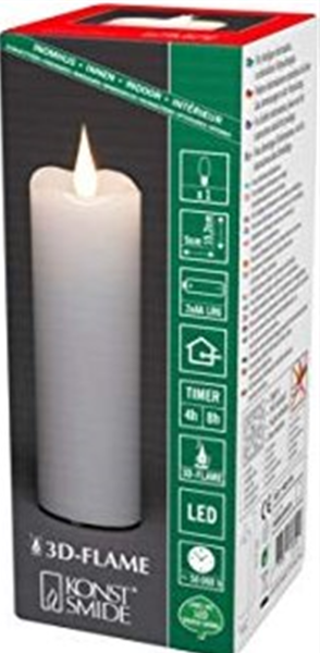 Konstsmide LED Echtwachskerze