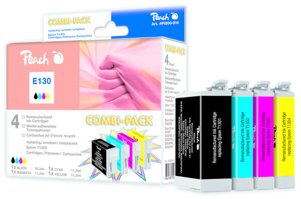 Peach Patrone Epson T1305      MultiPack           REM,KOM