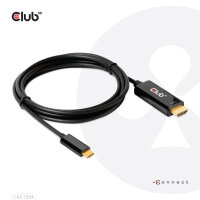 Club3D HDMI-Kabel A -> USB-C aktiv      4K60Hz       1,8m retail