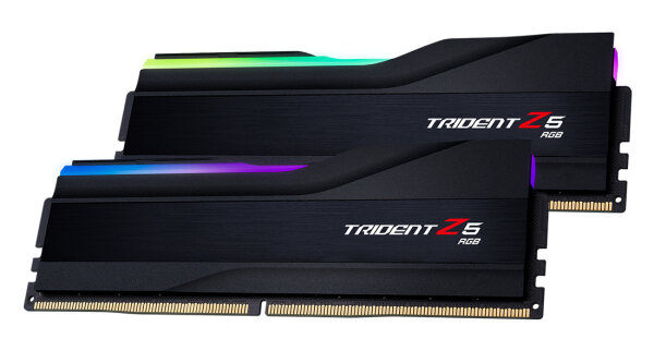 32GB G.Skill Trident Z5 RGB DDR5-6000 CL32 2x 16GB Kit DDR5 Dual Channel RAM 6000MHz schwarz