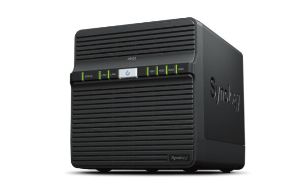 Synology DiskStation DS423 NAS Server 4-Bay RAID 1.7GHz Quad-Core 2GB DDR4