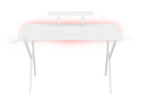 Genesis Gaming Tisch HOLM 320 RGB weiß (120cm x 75cm)