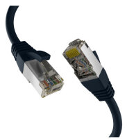 EFB CAT8.1 SCHWARZ 20m RJ45 PATCHKABEL S/FTP PIMF