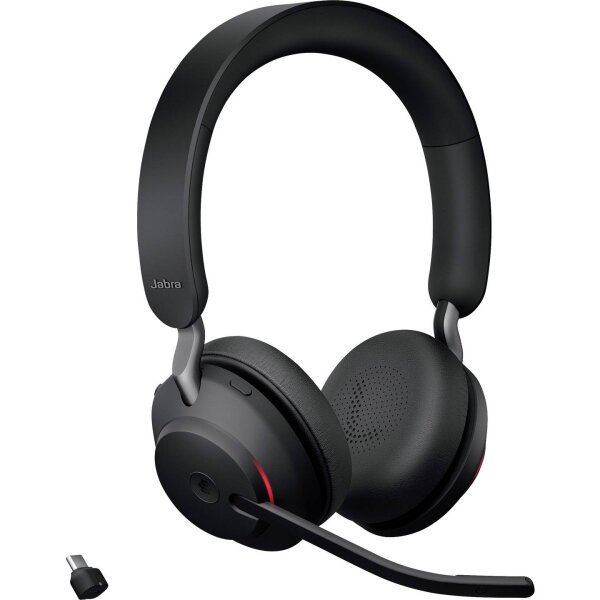 Jabra Headset Evolve2 65 MS Duo, inkl. Link 380c