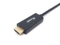 Equip USB-C auf HDMI Kabel, M/M, 1.0m, 4K/30Hz