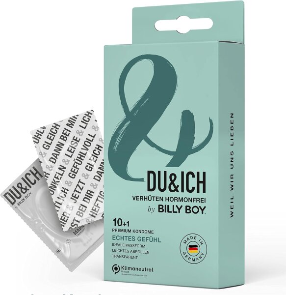 BILLY BOY DU&ICH Kondome echtes Gefühl 10+1 Stück